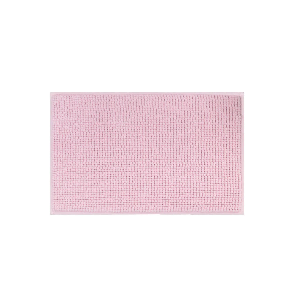 Bath Mat Absorbent Microfiber Non-Slip Backing Machine Washable