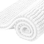 Bath Mat Absorbent Microfiber Non-Slip Backing Machine Washable