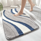 Bath Mat Absorbent Quick-Drying Non-Slip Machine Washable