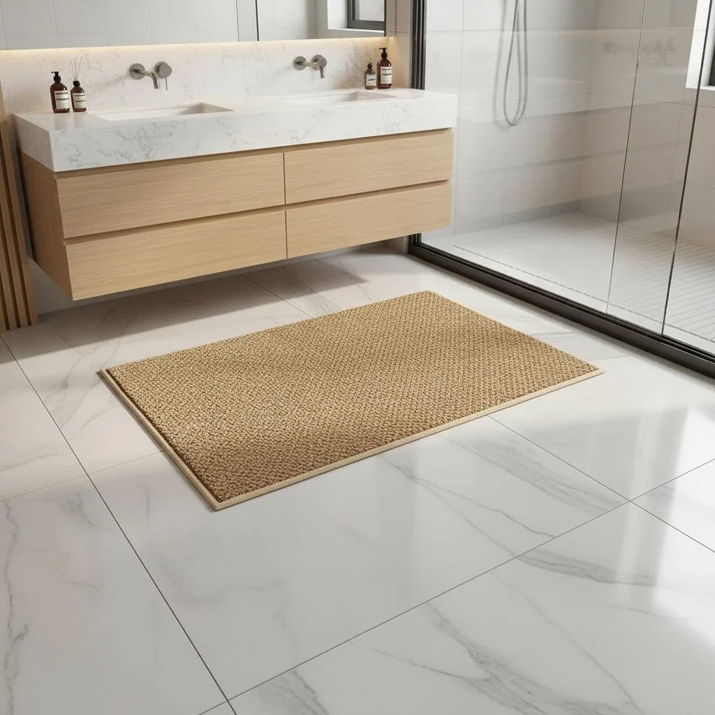 Bath Mat Absorbent & Quick-Drying Stain-Resistant