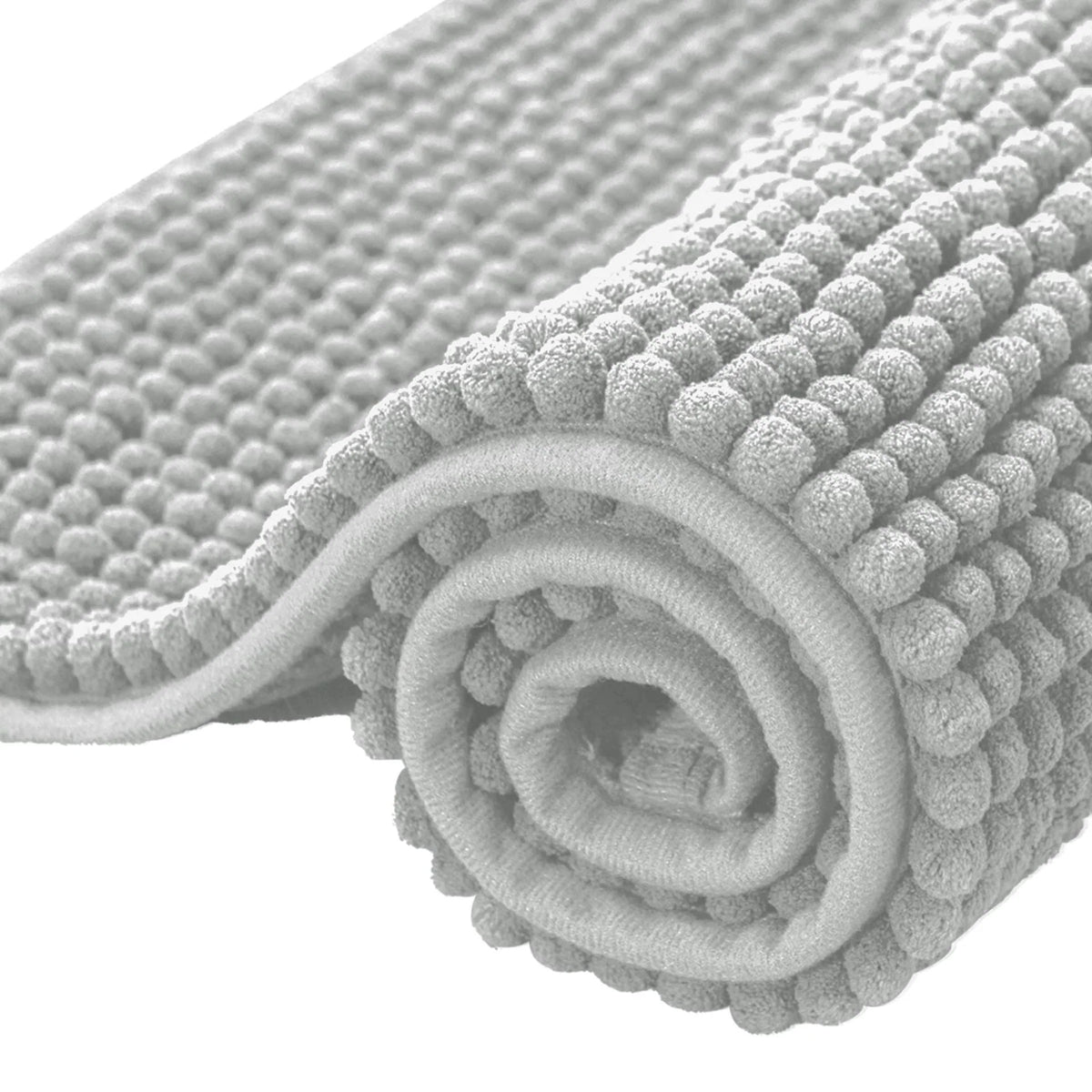 Bath Mat Chenille Highly Absorbent Non-Slip Backing