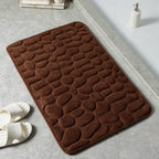 Bath Mat Cotton Terry Non-Slip Machine Washable