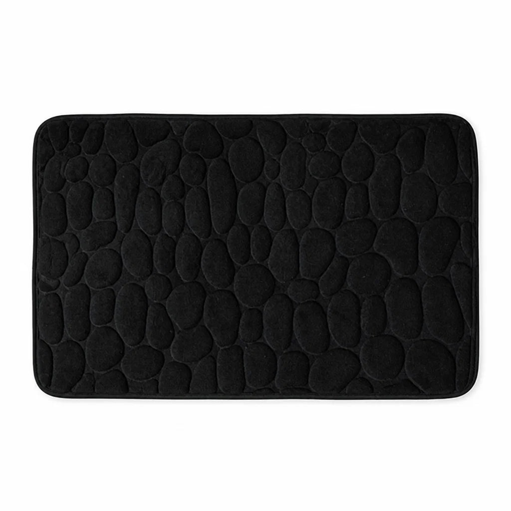 Bath Mat Cotton Terry Non-Slip Machine Washable