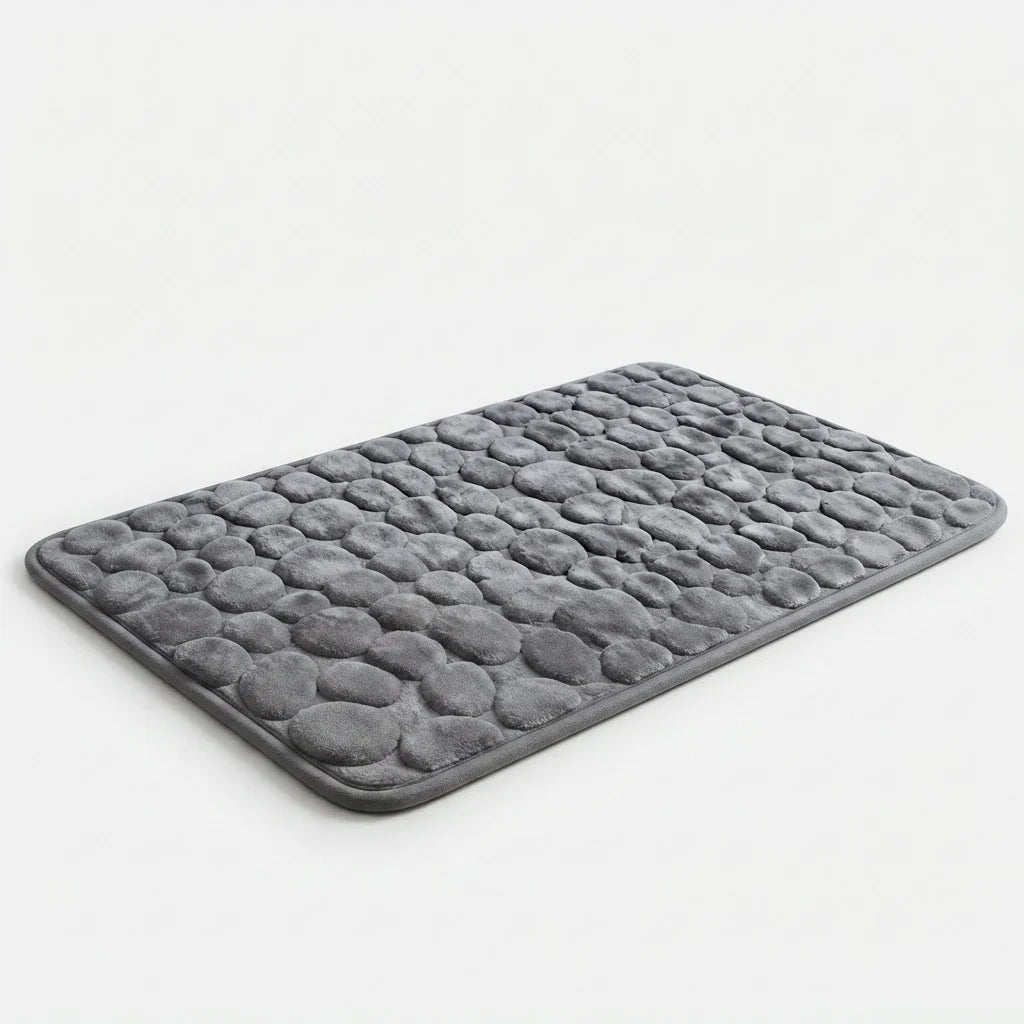 Bath Mat Cotton Terry Non-Slip Machine Washable