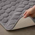 Bath Mat Cotton Terry Non-Slip Machine Washable