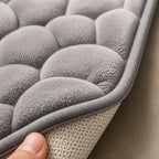 Bath Mat Cotton Terry Non-Slip Machine Washable