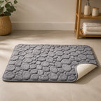 Bath Mat Cotton Terry Non-Slip Machine Washable