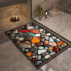 Bath Mat Diatomaceous Earth Quick-Drying Non-Slip Base