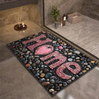 Bath Mat Diatomaceous Earth Quick-Drying Non-Slip Base