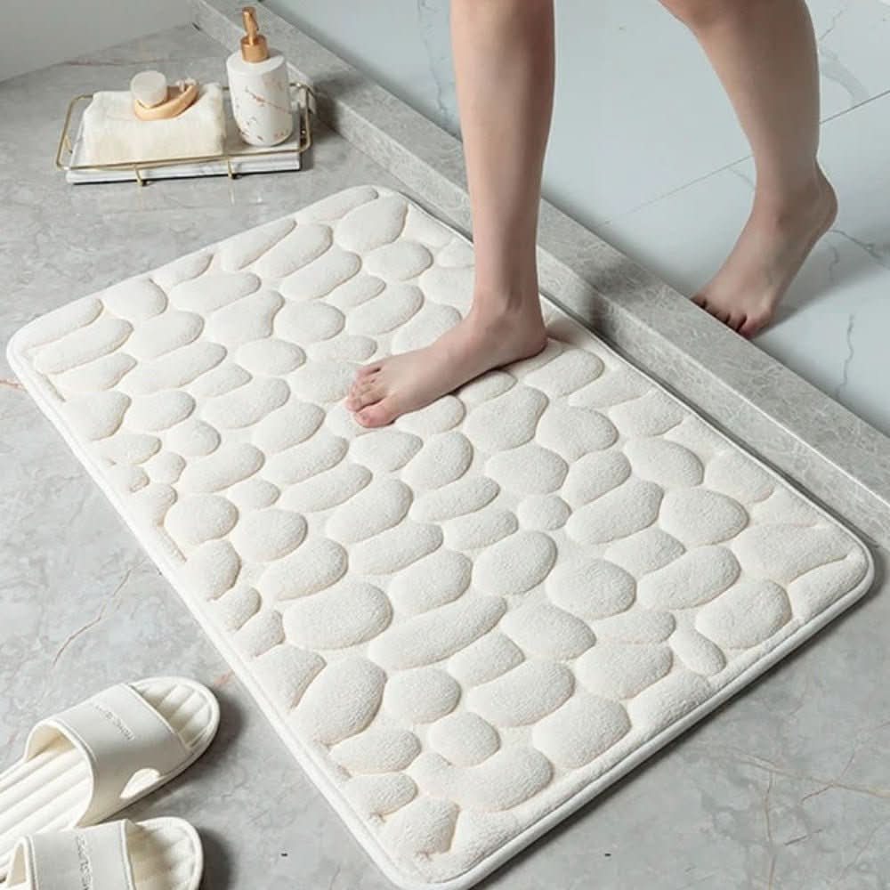 Bath Mat Microfiber Absorbent Non-Slip Machine Washable