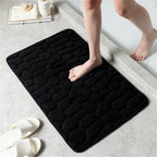 Bath Mat Microfiber Absorbent Non-Slip Machine Washable