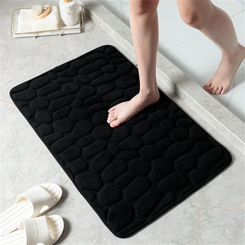 Bath Mat Microfiber Absorbent Non-Slip Machine Washable