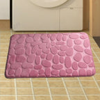 Bath Mat Microfiber Absorbent Non-Slip Machine Washable