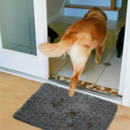 Bath Mat Microfiber Chenille Absorbent Non-Slip Backing