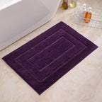 Bath Mat Plush Microfiber Absorbent Non-Slip Machine Washable