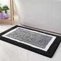 Bath Mat Plush Microfiber Non-Slip Machine Washable