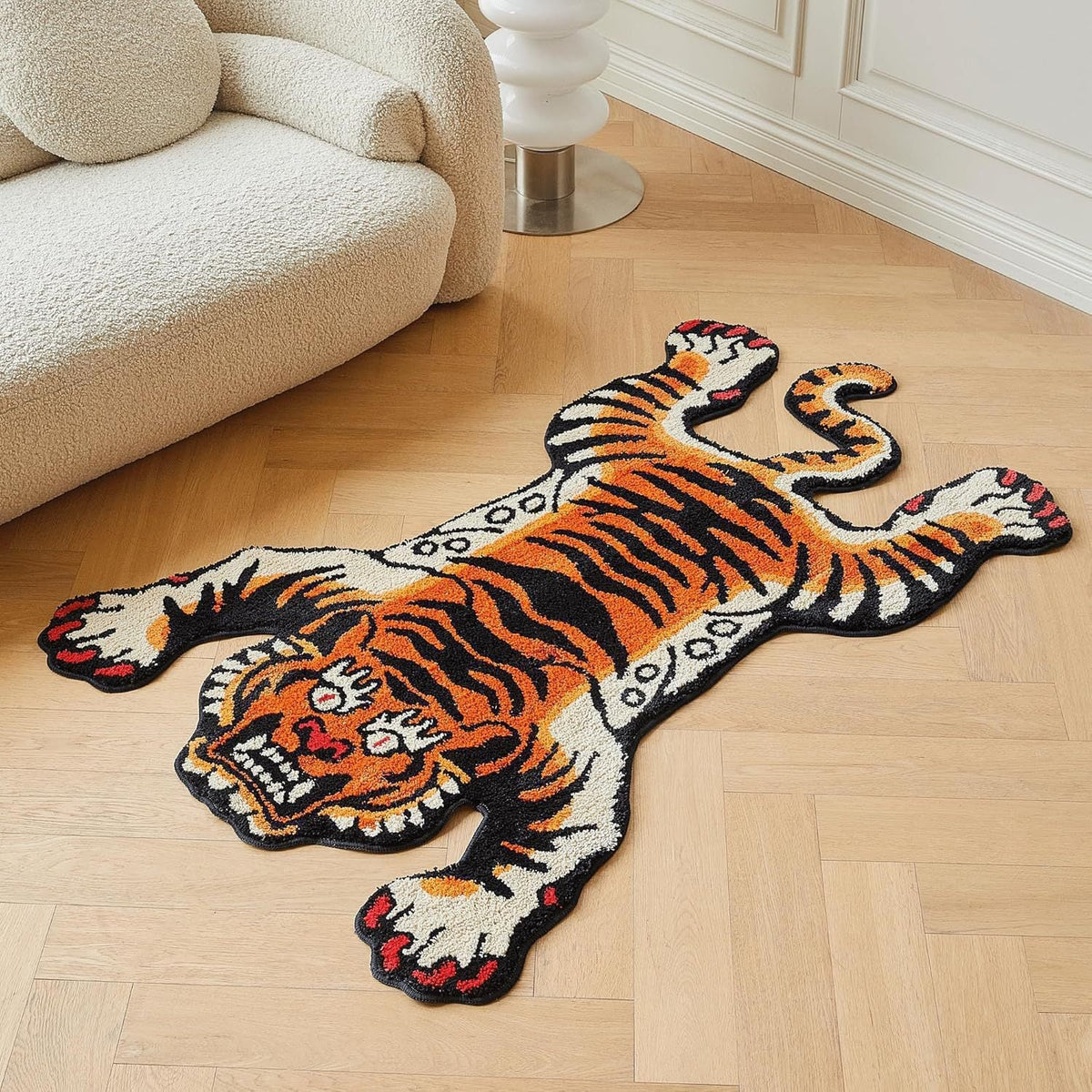 Bath Mat Plush Non-Slip Animal Design