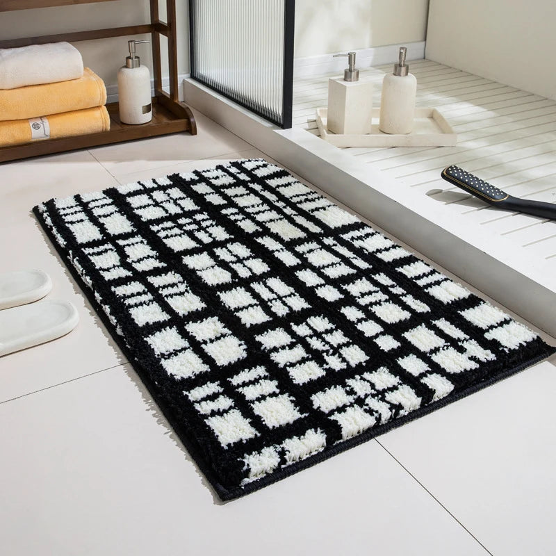 Bath Mat Plush Non-Slip Machine Washable
