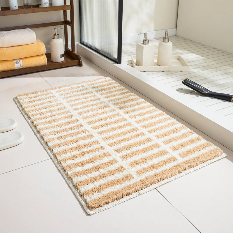 Bath Mat Plush Non-Slip Machine Washable