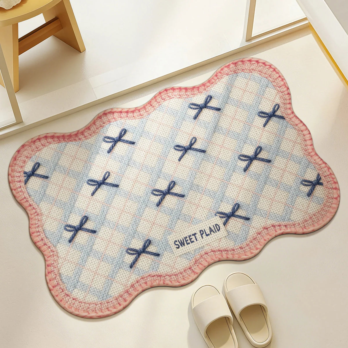 Bath Mat Plush Non-Slip Machine-Washable