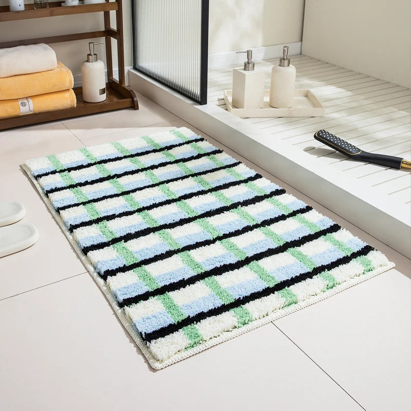 Bath Mat Plush Non-Slip Machine Washable