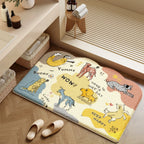 Bath Mat Plush Non-Slip Machine-Washable