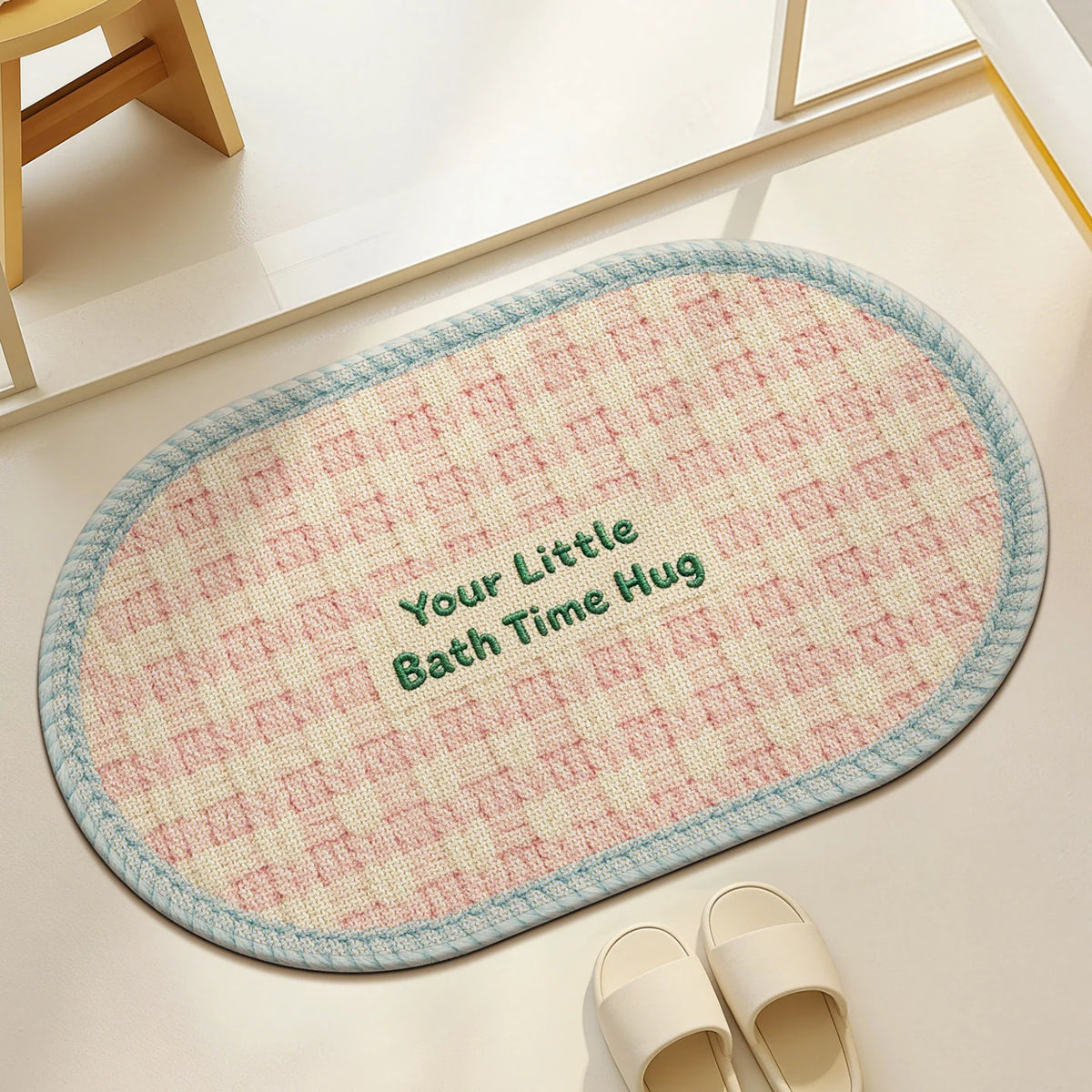 Bath Mat Plush Non-Slip Machine-Washable