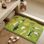 Bath Mat Plush Non-Slip Machine-Washable