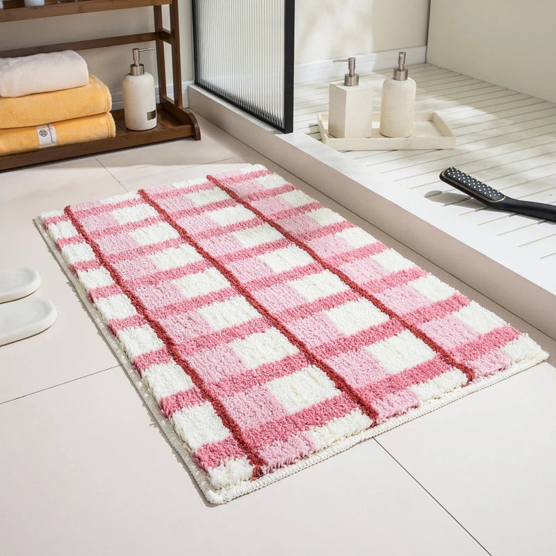 Bath Mat Plush Non-Slip Machine Washable