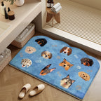 Bath Mat Plush Non-Slip Machine-Washable