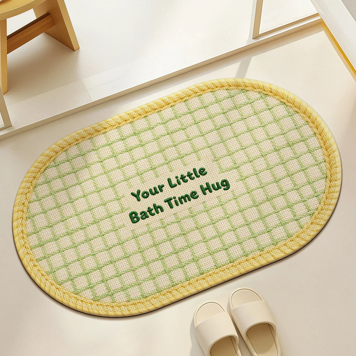 Bath Mat Plush Non-Slip Machine-Washable