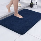 Bath Mat Ultra-Soft Microfiber Non-Slip & Quick-Drying