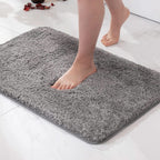 Bath Mat Ultra-Soft Microfiber Non-Slip & Quick-Drying