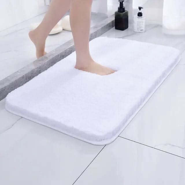 Bath Mat Ultra-Soft Microfiber Non-Slip & Quick-Drying