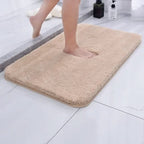 Bath Mat Ultra-Soft Microfiber Non-Slip & Quick-Drying