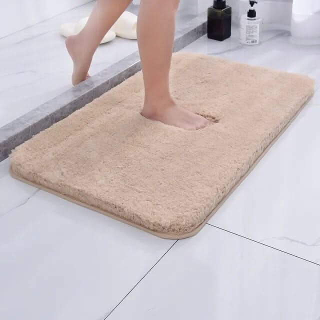 Bath Mat Ultra-Soft Microfiber Non-Slip & Quick-Drying