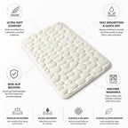 Bath Mat Ultra-Soft Microfiber Water-Absorbent & Non-Slip