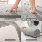 Bath Mat Ultra-Thick Microfiber Highly Absorbent & Anti-Slip