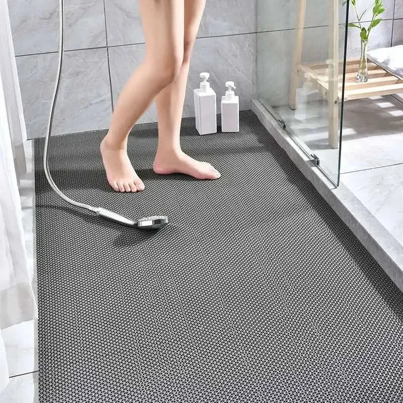 Bath Mat Waterproof PVC Non-Slip