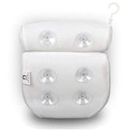 Bath Pillow Ergonomic Neck Support Quick-Dry Mesh Suction Cups