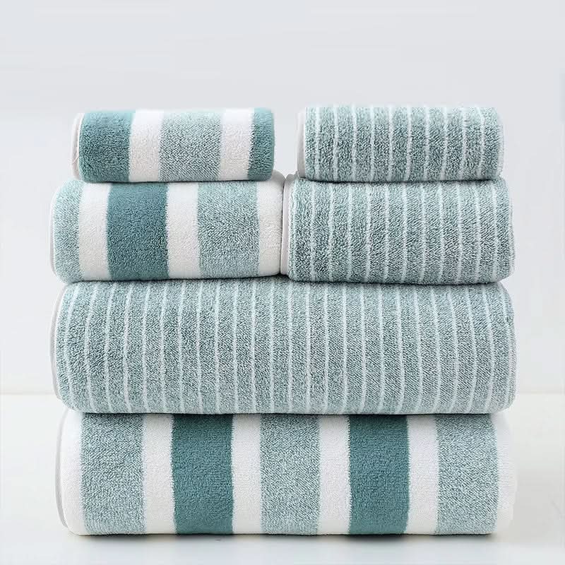 Bath Towel Set Microfiber Quick-Drying 8-Piece Set