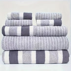 Bath Towel Set Microfiber Quick-Drying 8-Piece Set