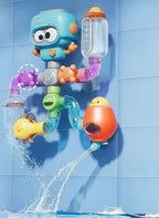 Bath Toy Set 21-Piece Interactive Pipe & Valve