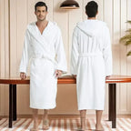 Bathrobe Cotton Hooded Soft & Breathable
