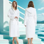 Bathrobe Cotton Hooded Soft & Breathable
