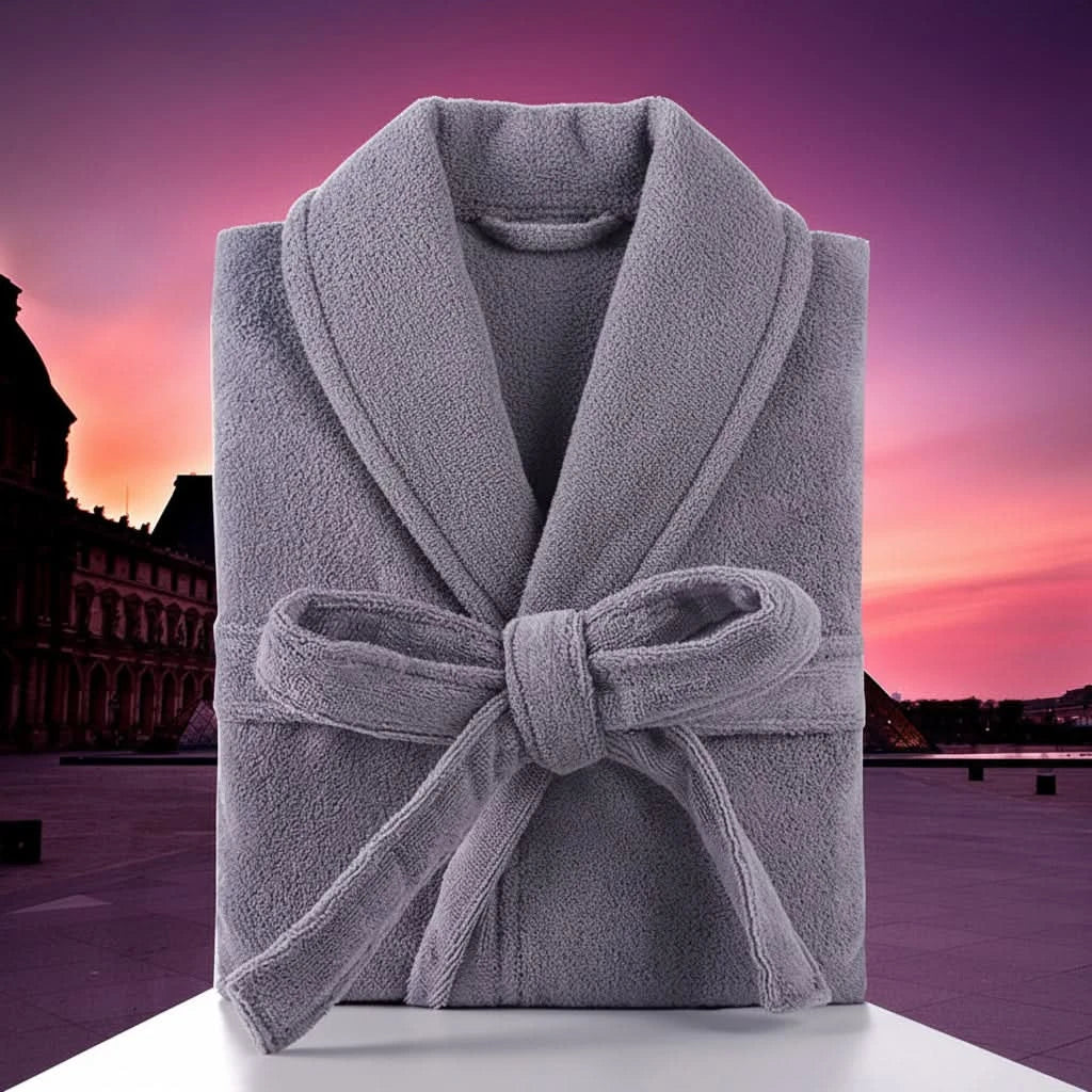 Bathrobe Cotton Hooded Soft & Breathable