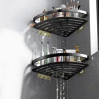 Bathroom Corner Shelf Self-Adhesive Aluminum Set of 2
