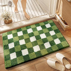 Bathroom Mat Plush Non-Slip Machine Washable