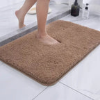Bathroom Rug Plush Absorbent Non-Slip Machine-Washable