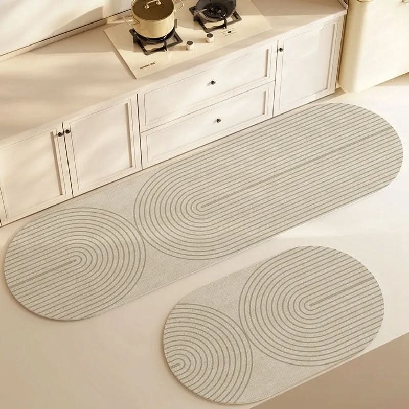 Bathroom Rug Quick-Dry Absorbent Anti-Slip Backing